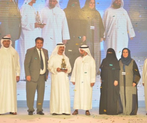 Dubai Customs celebrates its win of DGEP awards and honours winners