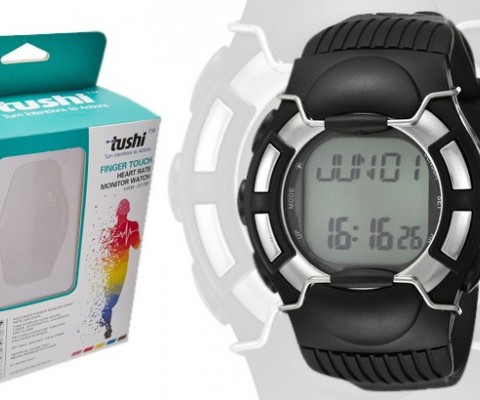 Tushi Launches Watch with Finger Touch Heart Rate Monitor