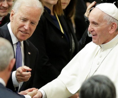 Joe Biden, Pope Francis meet, talk cancer care
