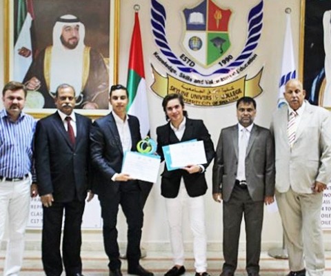 Skyline University College (SUC) Won Sharjah Sustainability Award 2016