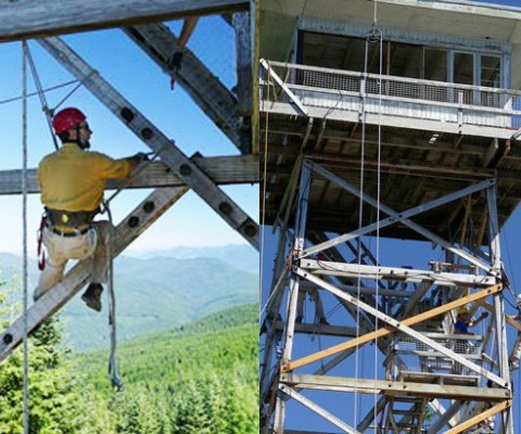 Mountain Community Launches Fund Drive to Finish Historic Fire Lookout Restoration