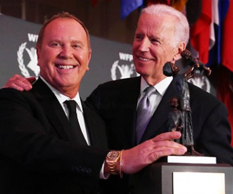 Vice President Joe Biden and World Food Program USA Honor Designer Michael Kors