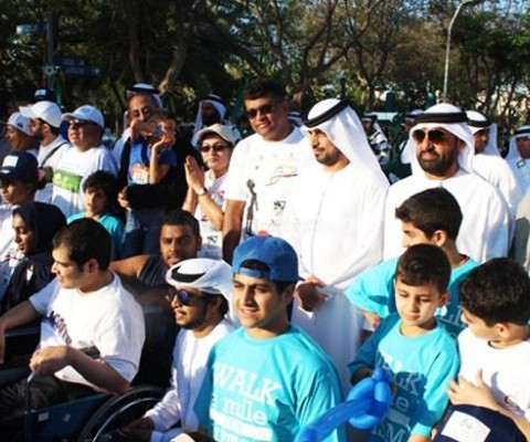 Walking for a Cause - Eighth Annual Emirates Walk for Autism a success